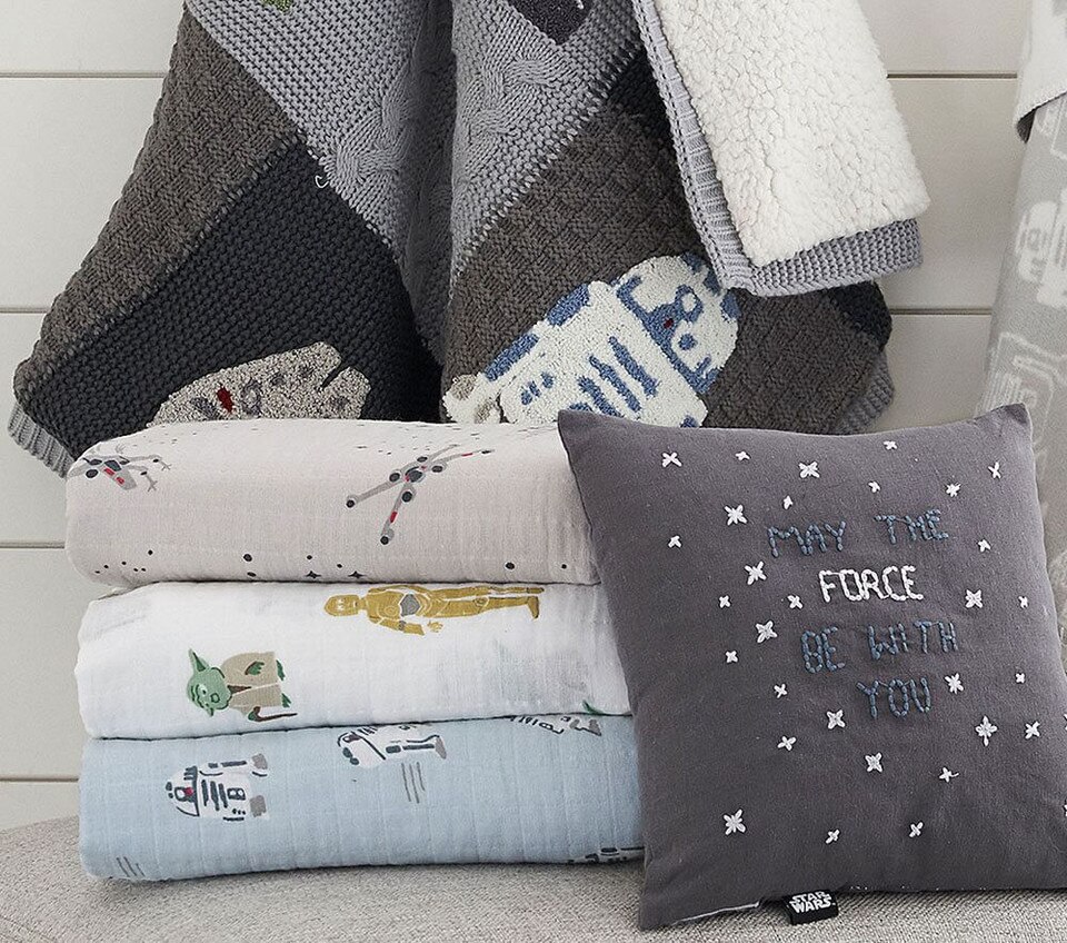 Star Wars® Swaddle Set Of 3 Pottery Barn Kids UK